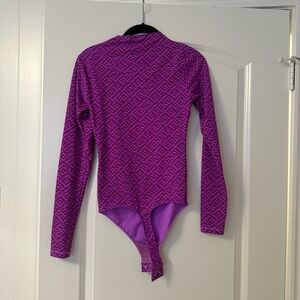 NWOT Fendi Skims Purple Bodysuit - Size Medium